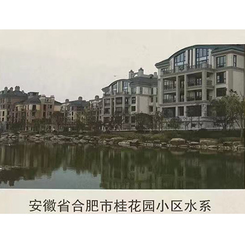 安徽省合肥市桂花園小區水系